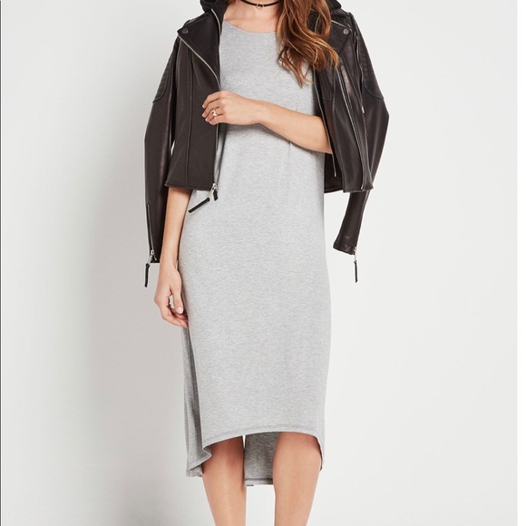 BCBGeneration Cuffed Sleeve Tee Dress - Picture 2 of 3